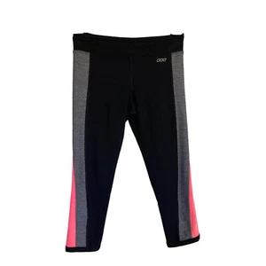 Lorna Jane 7/8 Leggings Size S  10 Activewear Pants Contrast Side Detail Black - Picture 1 of 12