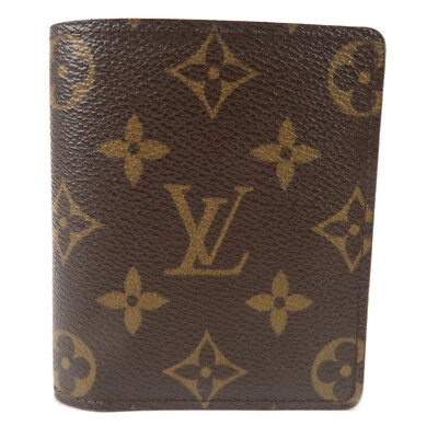 Cartera Louis Vuitton Monograma Cartera Magallanes Doble Plegable M60045 Auténtica Usada Foto 1 de 4