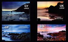 GUERNSEY  2008/2010  ABSTRACT GUERNSEY 1ST & 2ND SERIES  SET OF 4  BOOKLETS  MNH