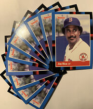 1988 Jim Rice Donruss - Lot of 10 Baseball Cards #399