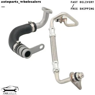 Línea de alimentación y retorno de aceite turbo de entrada y salida PARA BMW F30 320i 328i F32 428i F10 Foto 1 de 4