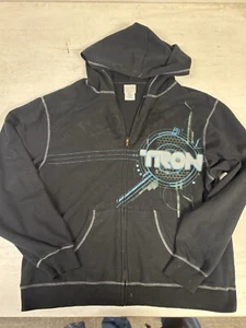 DISNEY Store - Tron Legacy Full Zip Hooded Sweater - X Large Hoodie - Picture 1 of 3
