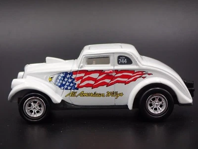 Modello Auto Diecast 1/64 Willy's Gassers All American Willy's Bianco 1933 33 - Immagine 1 di 4