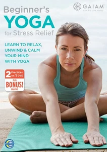 Gaiam: Beginners Yoga for Stress Relief (DVD) (UK IMPORT) - Picture 1 of 1