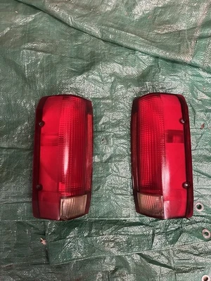 1994 Ford F150 Rear Taillights OEM Right And Left Side W/ Bulbs And Sockets - Image 1 of 4