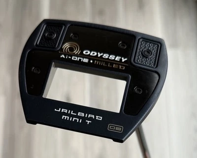 Odyssey Ai-One Milled DB Jailbird Mini T RH Right Handed 34" Putter EXCELLENT! - Image 1 of 4