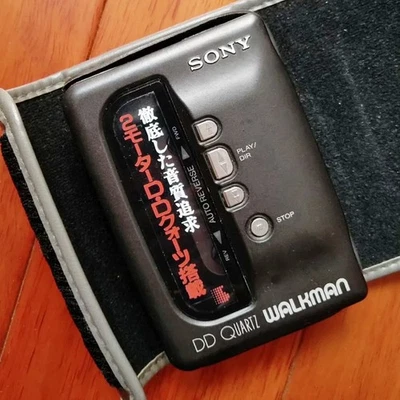 1PCS Label Badge SONY WM DD9 Walkman Cassette Player Sticker - Image 1 of 4