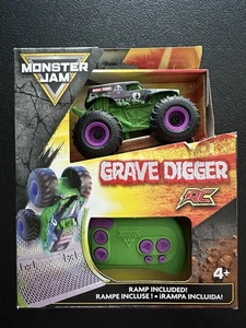 Monster Jam ~ Grave Digger RC With Ramp - Picture 1 of 1