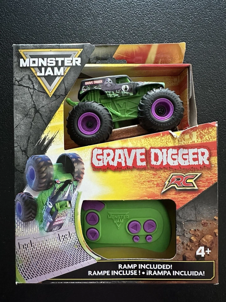 Monster Jam ~ Grave Digger RC With Ramp - Image 1 of 1