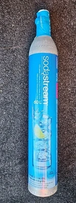 Cilindro de repuesto para carbonatador Sodastream 60L CO2 14,5 OZ COMPLETO MAR 2026 Foto 1 de 2