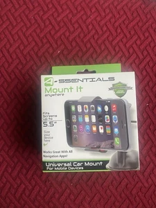 ACONIC MOUNT IT ANYWHERE UNIVERSAL CAR MOUNT Fits devices up to 5.5" New In Box - Picture 1 of 4
