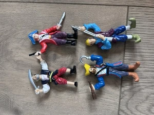 Menge 4 Vintage Piraten Kunststoff Figuren Display Topper - Bild 1 von 2