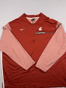 Nike WSU COUGARS 1/4 Zip Pullover Shirt  4XL  Dri Fit - Picture 1 of 17