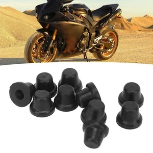 10PCS Rubber Bleed Nipple Covers Wearproof Brake Bleeder Screw Caps For Cars - Picture 1 of 12
