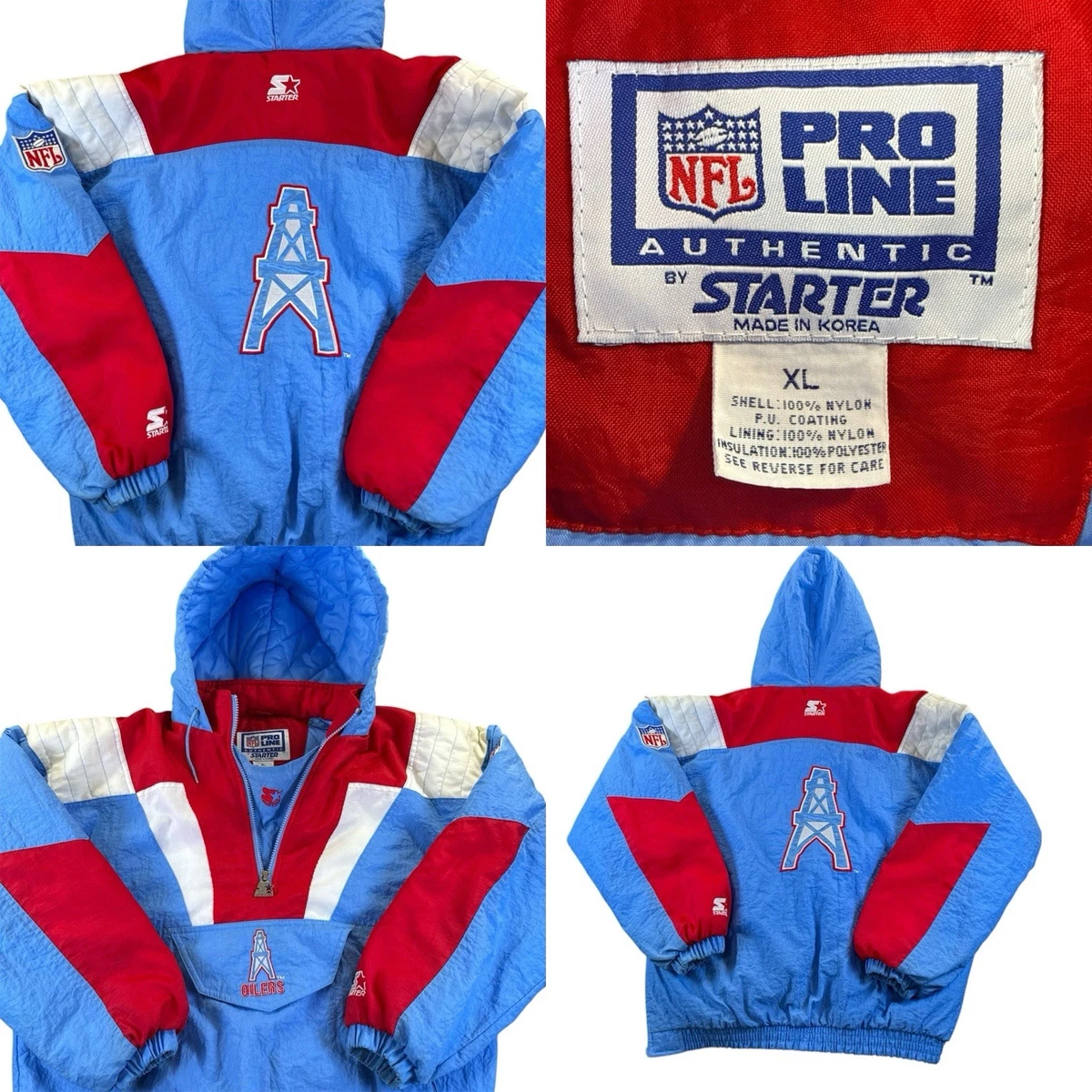 Starter Houston Oilers NFL Jackets for sale | eBay