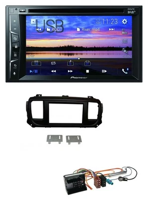 Pioneer Bluetooth 2DIN USB DVD DAB MP3 Autoradio für Citroen Jumpy Dispatch Spac - Bild 1 von 4