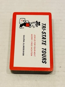 Tri-State Tours Deck Of Liberty Advertiising Playing Cards Galena Illinois - Picture 1 of 18