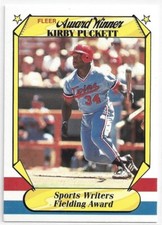 Kirby Puckett Insert Parallel Single cards 83-91 Twins HOF * You PICK CHOOSE *
