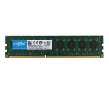 Crucial 4GB RAM PC3L-12800 2RX8 DDR3 1600MHz DIMM Desktop Memory Low Density 4 G