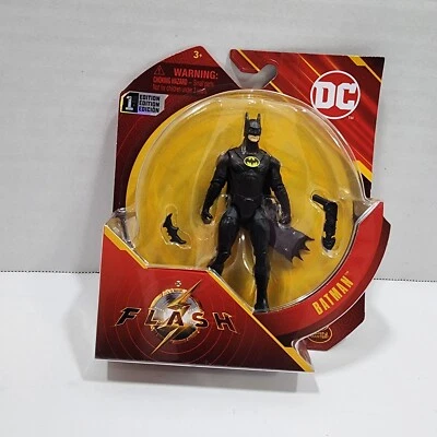 Spin Master The Flash Movie 4" Action Figure - Batman NEW 2023 - Image 1 of 2
