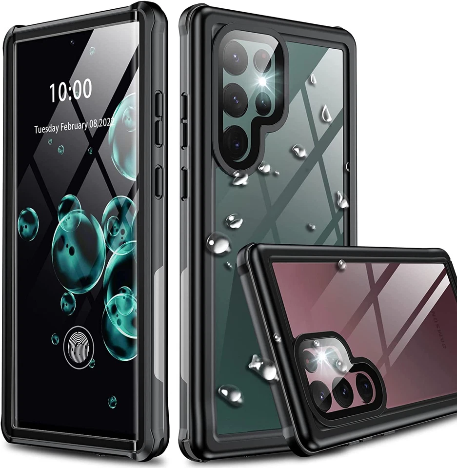 REDPEPPER Samsung Galaxy S22 Ultra Waterproof Case Shockproof Heavy Duty