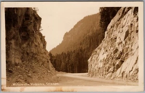 Postcard RPPC c1941 near Oakridge Oregon Willamette Highway Read Desc. for GPS - Bild 1 von 3