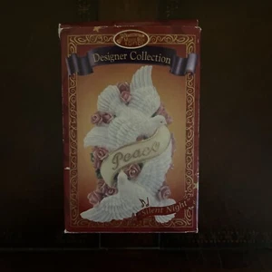 San Francisco Music Box Company Christmas Ornament Silent Night Doves  - Picture 1 of 3