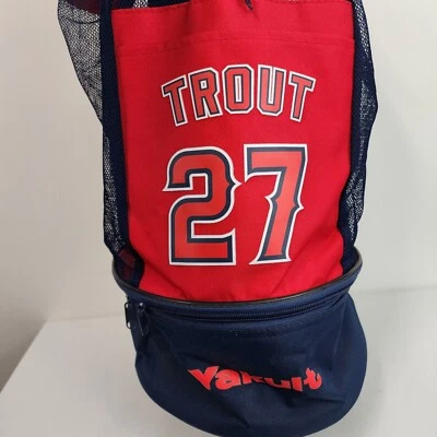 Mike Trout #27 Los Angeles Angels Yakult SGA Cooler Backpack MLB - Image 1 of 4