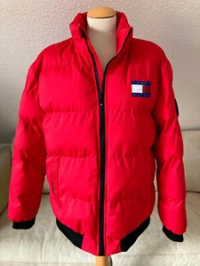 TOMMY HILFINGER Tolle DAMEN Outdoor Jacke Gr XL Knall ROT gefüttert / wattiert - Bild 1 von 23