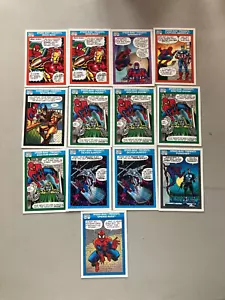 Spider-Man Presents 1990 Impel Marvel Universe (13 CARD LOT) - Picture 1 of 2