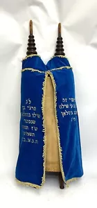 Torah vintage Sefaradi Sefer Torah scroll 52 cm Jewish Judaica Israel SKU 97 - Picture 1 of 6