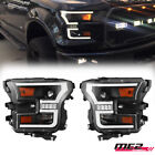 For 2015-2017 Ford F150 Headlights 17-20 F-150 Raptor LED DRL Projector Lamps Jeep Gladiator