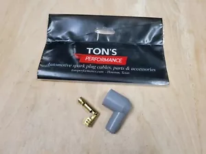 para MSD Ignition 3331 Bujía Botas de Alambre Terminales 90 Grados Bobina de Zócalo Cada uno - Imagen 1 de 2