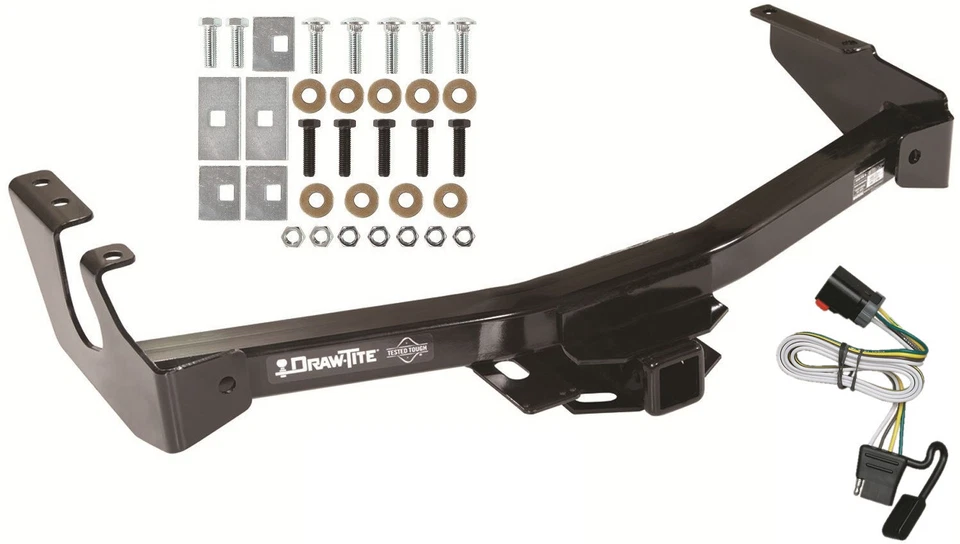 FITS 99-00 DODGE RAM 1500 2500 3500 TRAILER HITCH + WIRING KIT DRAW-TITE CLASS 3 - Image 1 of 1