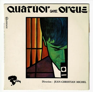 J C.Michel Vinyl 45 RPM EP Quatuor With Organ Sonata Adagio Aria -riviera - Picture 1 of 4