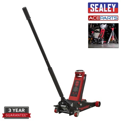 Sealey 2501LE Trolley Jack 2.5 Tonne Low Entry Rocket Lift Car Garage Workshop - Image 1 of 4
