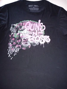 Guns 'N Roses Pink clown graphic Black t-shirt adult medium - Picture 1 of 4