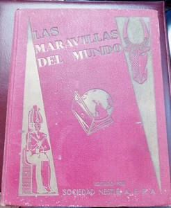 ALBUM DE CROMOS LAS MARAVILLAS DEL MUNDO Nestlé COMPLETO 40 SERIES - Picture 1 of 24