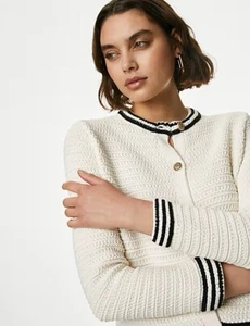 Cotton Cardigan - Marks & Spencer- size 12 - Picture 1 of 5