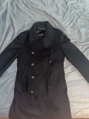 men’s zara rare vintage overcoat - Изображение 1 из 4