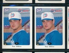 Lot (2) 1996 Best #1 Tim Adkins Dunedin Blue Jays (BQ24) SWSW6