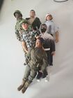 Hasbro G.I. Joe - lot of 6 each, 12 inch action Figures. Unknown year