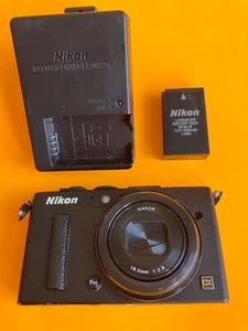 Nikon Coolpix A DX - schwarz - Black - guter Zustand - Bild 1 von 10