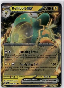 Bellibolt ex 079/193 sv02: Paldea Evolved Holo Double Rare Pokémon Card - Picture 1 of 2