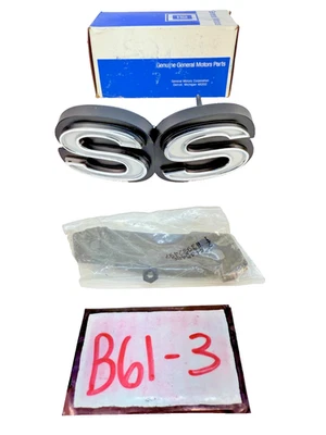 Chevrolet Chevelle El Camino SS 1971 como nuevo emblema parrilla adorno GM 3991036 B61-3 Foto 1 de 4