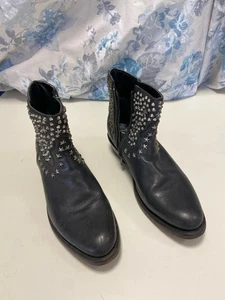 Ash made in Mexico stivale stivaletto nero borchie tg 41 - Foto 1 di 8