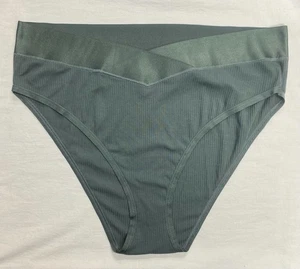 Ropa interior Aerie Crossover cintura alta mamá -- ROYAL PALM XL - Imagen 1 de 6