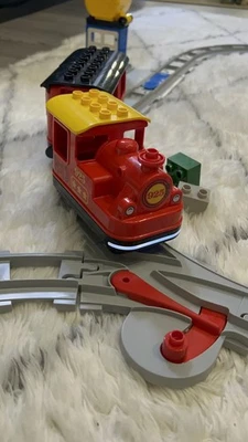 LEGO 10874 DUPLO STEAM TRAIN 59 PCS RETIRED SET BRAND NEW/OPEN BOX 100% COMPLETE - Image 1 of 4