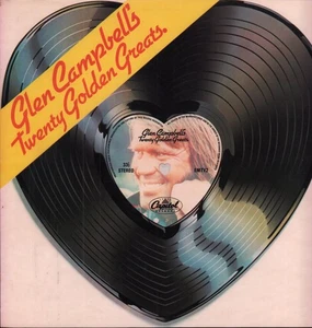 Glen Campbell Twenty Golden Greats LP vinyl UK Capitol with inner sleeve EMTV2 - Imagen 1 de 5