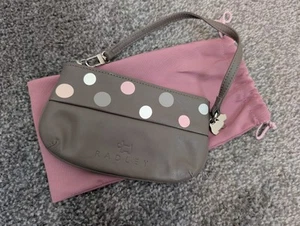 Vintage Radley Women's Small Handbag/Purse Brown Genuine Leather Bag - Picture 1 of 4